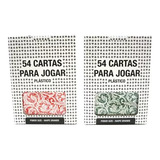 2 Baralho Copag 54 Cartas Poker Truco Naipe Grande Plástico