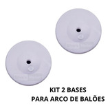 2 Bases Ocas P/ Suporte Arco Coluna Tela De Balões Bexigas
