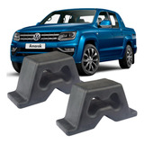 2 Batente Suspensão Eixo Traseira Volkwagem Amarok