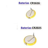 2 Baterias Cr1616 + 2 Cr2025 Com Pinos De Solda Gba, Gbc