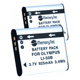 2 Baterias Li-50b Para Para Olympus