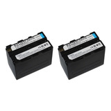 2 Baterias Np-f970 Para Iluminadores De Led (nfe) F970