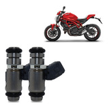 2 Bicos Injetores Moto Brutale Rsv4 Guzzy Piaggio Mp3 Iwp162