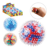 2 Bolas Cravo Fisioterapia Bolinha Sensorial Mão Exercício