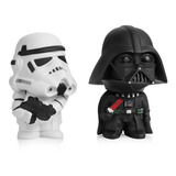 2 Bonecos Star Wars Darth Vader + Stormtrooper Action Figure