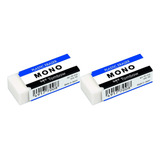 2 Borrachas Tombow Mono Eraser Pequena Pe-01a Made In Japan