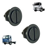 2 Botão Trava Pino Do Capô Ford Cargo 1415 1416 1417 1418