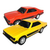 2 Brinquedo Infantil Carrinho Miniatura Opala Antigo 1980ss