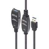 2 Cabo Extensor Usb 3.0 Ativo A Macho X A Fêmea 10 Metros