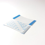 2 Cabos Flat 50 Vias 2.5cm X 5cm - Passo 0.5mm Normal