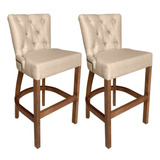 2 Cadeira Alta Bancada Banqueta Banco Alto Area Gourmet 65cm