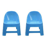 2 Cadeiras Poltrona Plastica Infantil Resistente