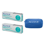 2 Caixas / Lente Contato Acuvue Oasys 1 Day Diária 30 Lentes