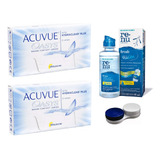 2 Caixas Lente De Contato Acuvue Oasys - Johnson + Estojo