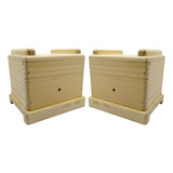 2 Caixas Tipo Baú Para Abelhas Mirim Droryana