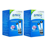 2 Caixas Tiras De Teste Glicose Glicemia Diabete Gtech Lite