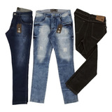 2 Calça Jeans + 1 Bermuda