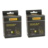 2 Câmaras De Ar Bicicleta Aro 700x28/45c Pirelli 60mm Presta