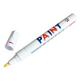 2 Canetas Branca Para Pintar Letras Pneu A Prova D'água