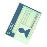 2 Capas Acrílico Transparente Para Carteira De Habilitação