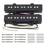 2 Captadores Contra Baixo 5 Cordas Jazz Bass - Braço E Ponte