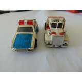 2 Carros Antigos Tcr Trol + Acessórios Não Testado Autorama