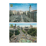 2 Cartões Postais Antigos Madri
