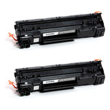 2 Cartucho Toner P/ Multifuncional Laserjet Pro Mfp M125a 