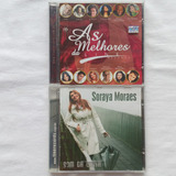 2 Cd's Melhores Da Line Records Soraya Moraes Som Da Chuva