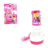 2 Celularzinho Infantil Rosa Celular Telefoninho Luz E Som