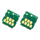 2 Chip Caixa Manutenção Epson F570