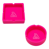 2 Cinzeiros Squadafum Silicone Para Casa Exclusivo