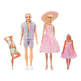 2 Conjuntos Roupas Barbie E Ken