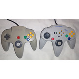 2 Controles Nintendo 64 Em Ótimo Estado 