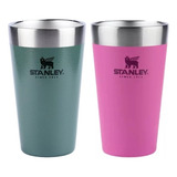 2 Copo Térmico Cerveja Stanley 473ml Inox Sem Tampa Original