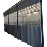 2 Cortinas Cabine Pintura 4 45×2 50 3 20×2 50 frete Grátis