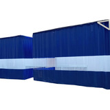 2 Cortinas Cabine Pintura C/ilhós 7,0lx2,8a/4,5lx2,8a+ Frete