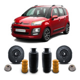 2 Coxim Batente Coifa Dianteiro Citroen C3 Picasso 2011/2016