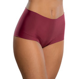 2 Cueca Feminina Boxer Box Sem Costura Não Marca Vestido 