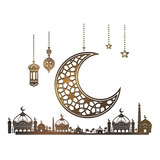 2 Decorações Ramadã Adesivos Para Casa,