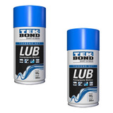 2 Desengripante Óleo Lubrificante Aerosol 300ml Tekbond 180g
