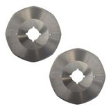 2 Disco Máquina De Cortar Tecido 4 Polegadas Octagonal Rc100