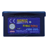 2 Em 1 Sonic Advance + Sonic Battle Game Boy Advance Gba