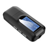 2 Em 1 Usb Bluetooth 5.0 Transmissor Receptor Com Lcd