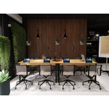 2 Escrivaninha Mesa Office Estudo Estilo Industrial 120cm Md