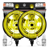 2 Farol Milha Fusca Brasilia Kombi Gaiola Buggy Caminhão