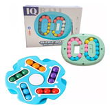 2 Fidget Toys Cubo Dedo Feijão Mágico Rotativo Anti Stress