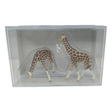 2 Figuras Animais Escala Ho 1/87 Preiser 20385 - Girafas