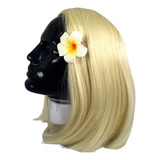 2 Fivelas De Cabelo Flores Presilhas Grampos Flor Havaianas