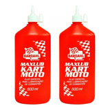 2 Fluido Lubrificante Maxlub Para Corrente Kart Moto Bardahl